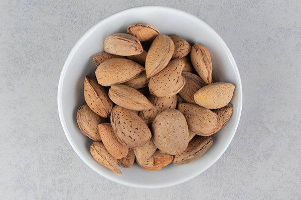 Almond in shell