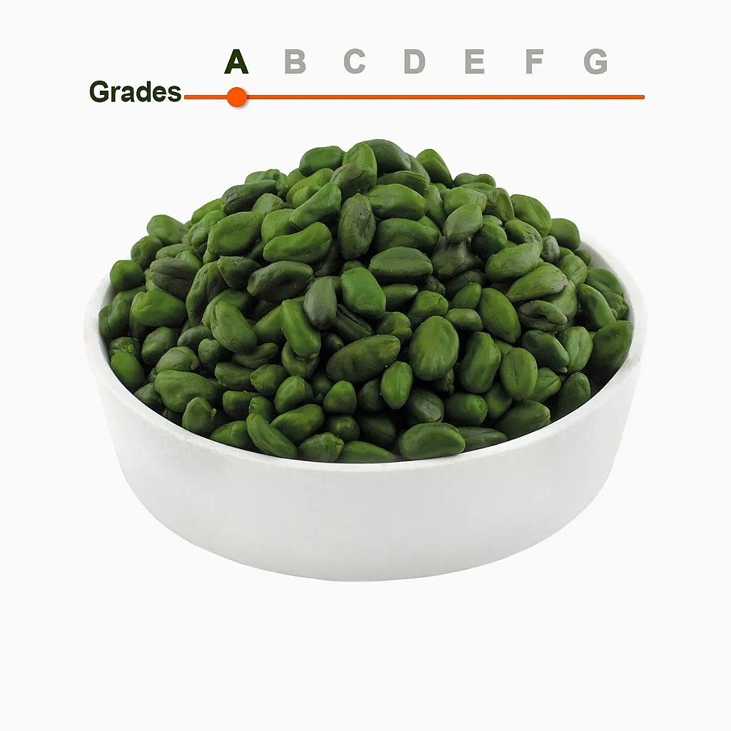 Green Peeled Pistachio Kernel